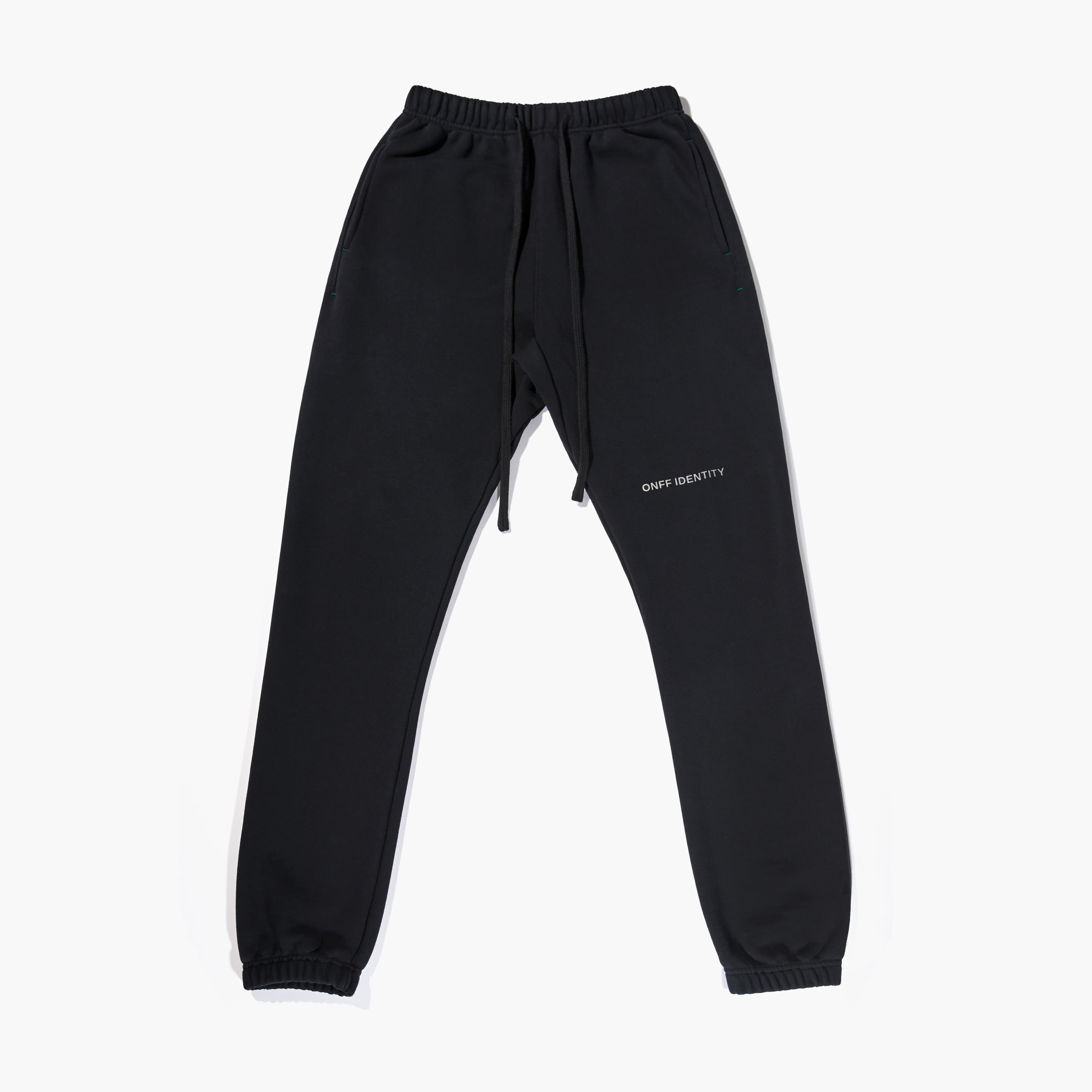 RELAXED SWEATPANTS BLACK